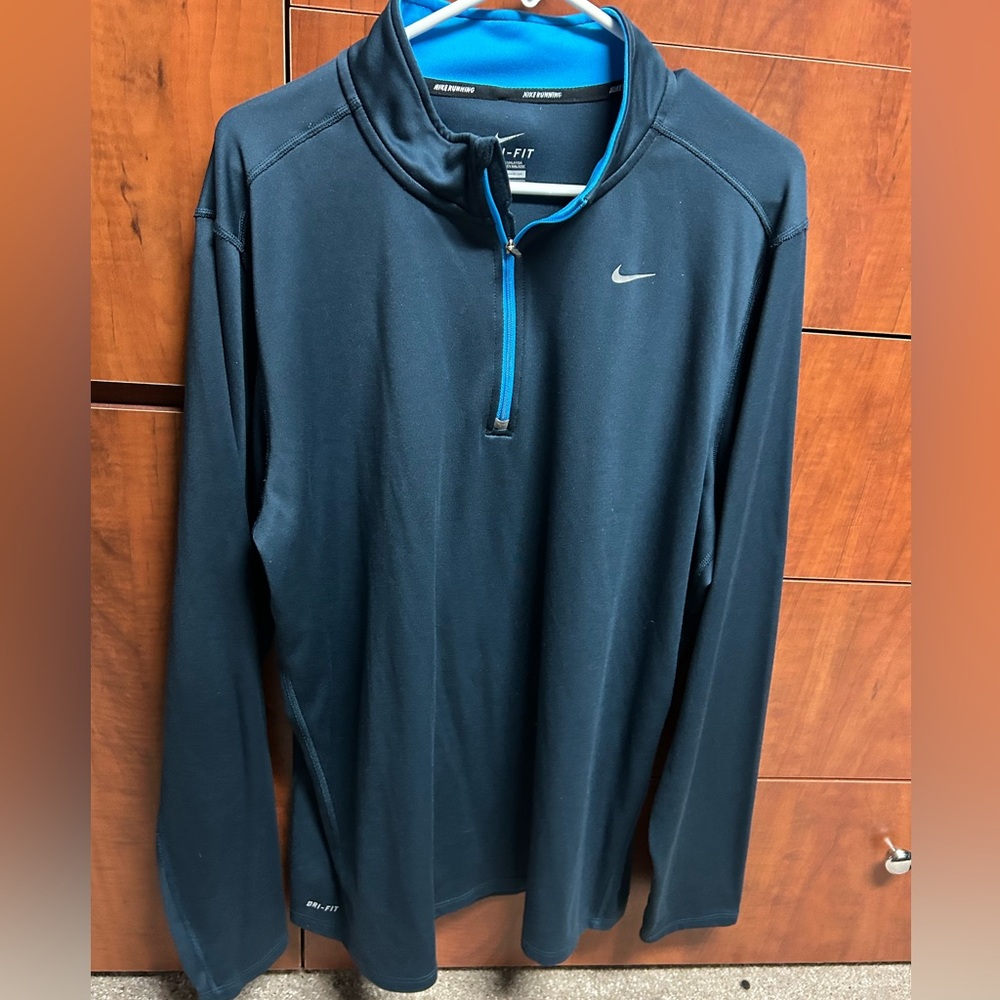 Nike running 1/4 zip size xxl euc pre owned